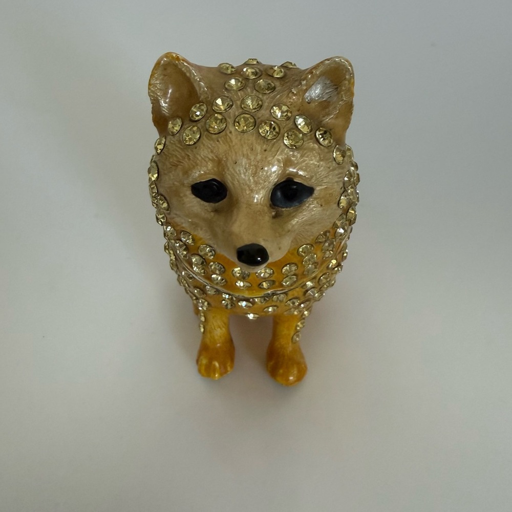 bedazzled shiba inu figurine - Picture 10 of 10